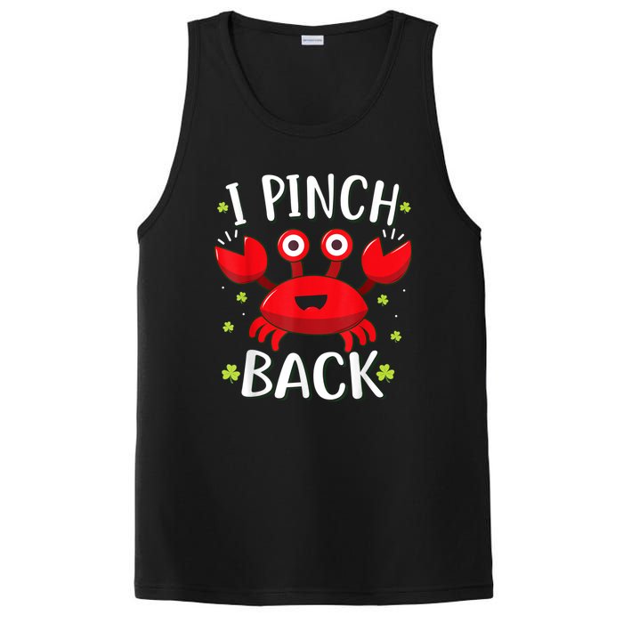 Funny St Patrick’s Day Tee Crab I Pinch Back PosiCharge Competitor Tank