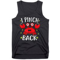 Funny St Patrick’s Day Tee Crab I Pinch Back Tank Top