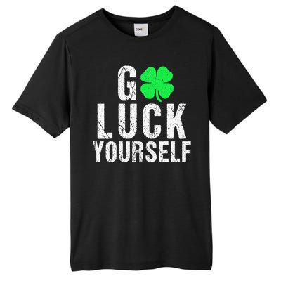 Funny Saint Patrick's Day For Adults Women Tall Fusion ChromaSoft Performance T-Shirt