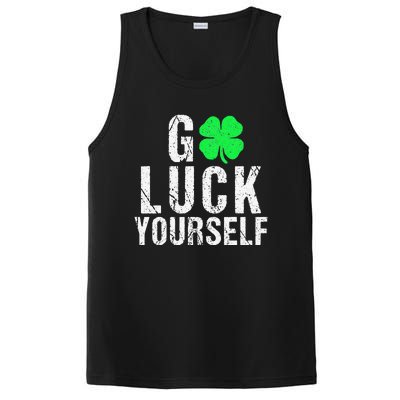 Funny Saint Patrick's Day For Adults Women PosiCharge Competitor Tank