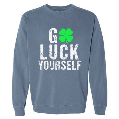 Funny Saint Patrick's Day For Adults Women Garment-Dyed Sweatshirt