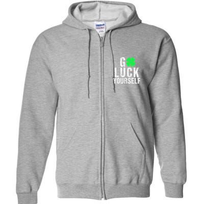 Funny Saint Patrick's Day For Adults Women Full Zip Hoodie