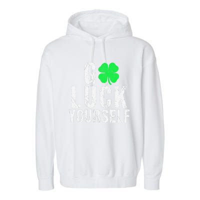 Funny Saint Patrick's Day For Adults Women Garment-Dyed Fleece Hoodie