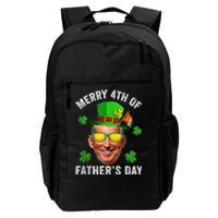 Funny St Patrick's Day Joe Biden Merry 4th Of Father's Day Daily Commute Backpack