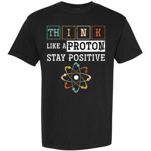 Funny Science Puns Proton Periodic Table Chemist Chemistry Garment-Dyed Heavyweight T-Shirt