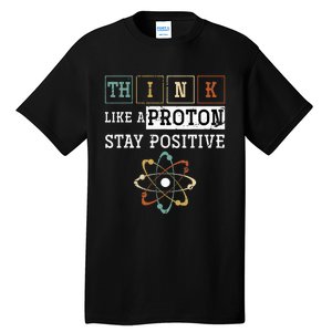 Funny Science Puns Proton Periodic Table Chemist Chemistry Tall T-Shirt