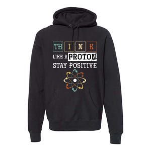 Funny Science Puns Proton Periodic Table Chemist Chemistry Premium Hoodie