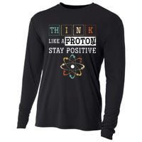 Funny Science Puns Proton Periodic Table Chemist Chemistry Cooling Performance Long Sleeve Crew