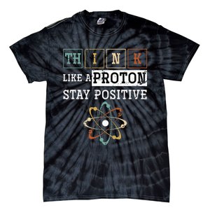 Funny Science Puns Proton Periodic Table Chemist Chemistry Tie-Dye T-Shirt