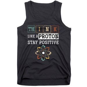 Funny Science Puns Proton Periodic Table Chemist Chemistry Tank Top