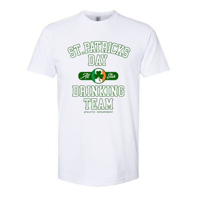 Funny St Patricks Day Drinking Team Softstyle® CVC T-Shirt