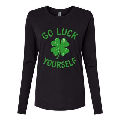 Funny Saint Patrick's Day Love For Adults Women Womens Cotton Relaxed Long Sleeve T-Shirt