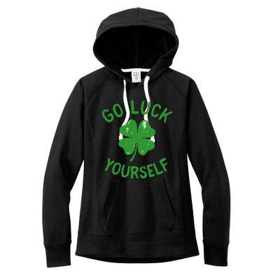 Funny Saint Patrick's Day Love For Adults Women Women's Fleece Hoodie