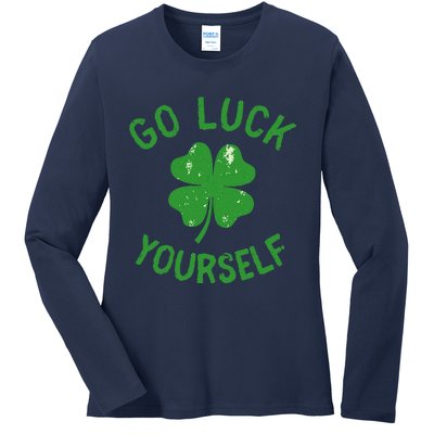 Funny Saint Patrick's Day Love For Adults Women Ladies Long Sleeve Shirt