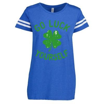 Funny Saint Patrick's Day Love For Adults Women Enza Ladies Jersey Football T-Shirt