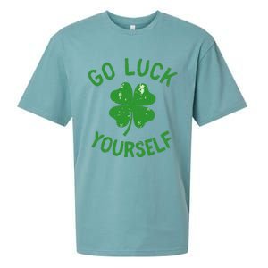 Funny Saint Patrick's Day Love For Adults Women Sueded Cloud Jersey T-Shirt