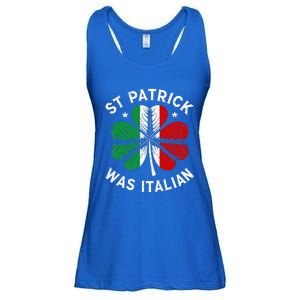 Funny St Patrick Was Italian St Patrick's Day Ladies Essential Flowy Tank