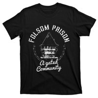 Folsom State Prison Prison State Correctional Warden T-Shirt