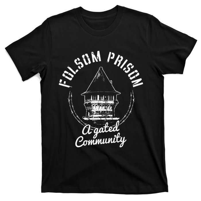 Folsom State Prison Prison State Correctional Warden T-Shirt