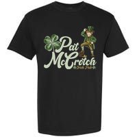 Funny St. Patrick's Day Pat McCrotch Irish Pub Leprechaun Garment-Dyed Heavyweight T-Shirt