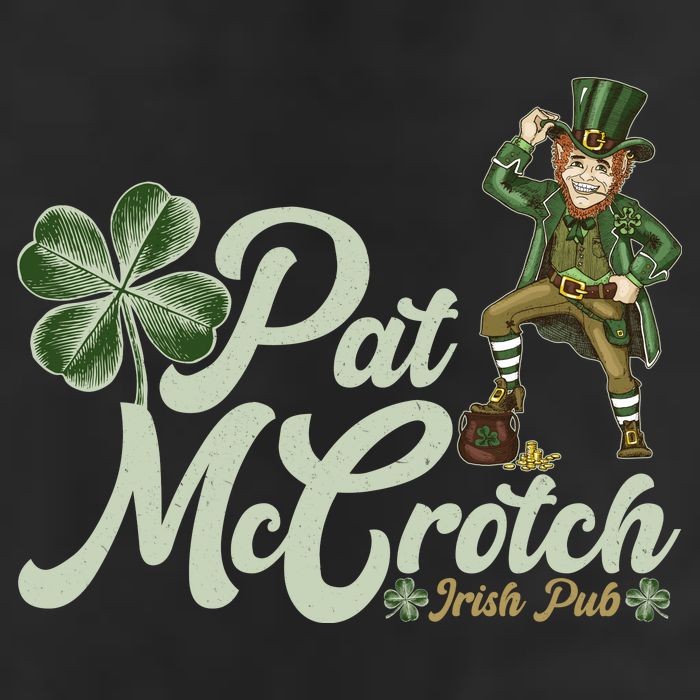 Funny St. Patrick's Day Pat McCrotch Irish Pub Leprechaun Garment-Dyed Heavyweight T-Shirt