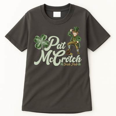 Funny St. Patrick's Day Pat McCrotch Irish Pub Leprechaun Tall T-Shirt