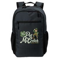 Funny St. Patrick's Day Pat McCrotch Irish Pub Leprechaun Backpack