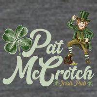 Funny St. Patrick's Day Pat McCrotch Irish Pub Leprechaun Backpack