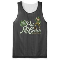 Funny St. Patrick's Day Pat McCrotch Irish Pub Leprechaun Mesh Reversible Basketball Jersey Tank