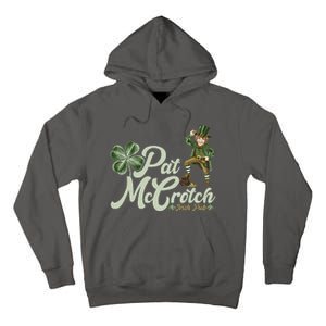 Funny St. Patrick's Day Pat McCrotch Irish Pub Leprechaun Tall Hoodie