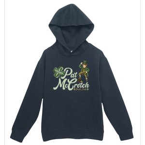 Funny St. Patrick's Day Pat McCrotch Irish Pub Leprechaun Urban Pullover Hoodie