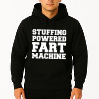 Fuckadvertisements Stuffing Powered Fart Machine Hoodie