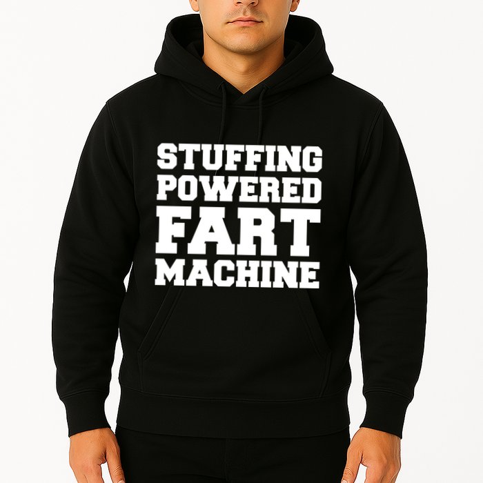 Fuckadvertisements Stuffing Powered Fart Machine Hoodie