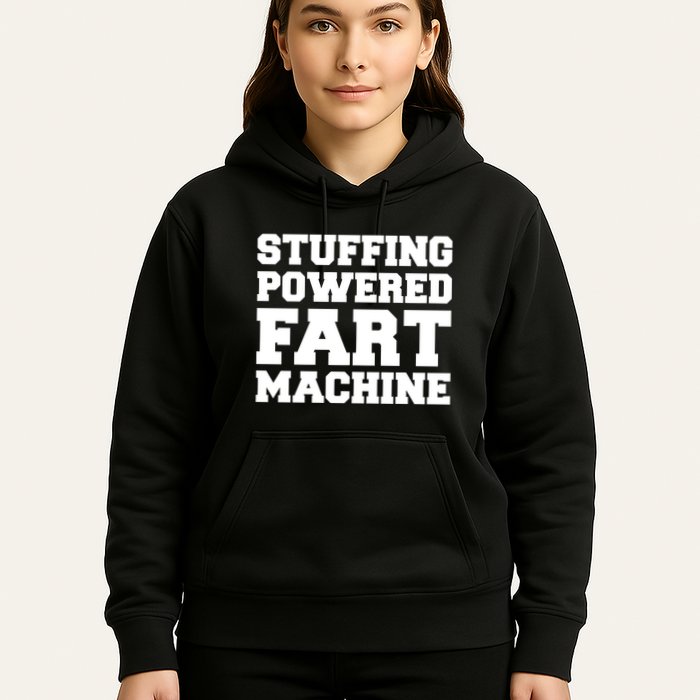 Fuckadvertisements Stuffing Powered Fart Machine Hoodie