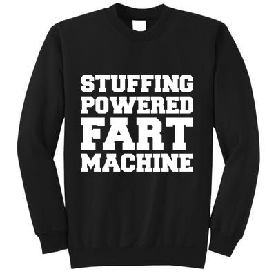 Fuckadvertisements Stuffing Powered Fart Machine Sweatshirt