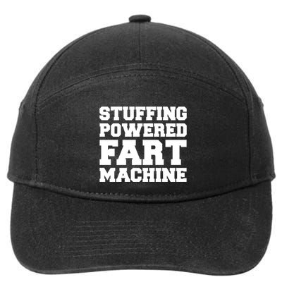 Fuckadvertisements Stuffing Powered Fart Machine 7-Panel Snapback Hat