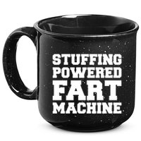 Fuckadvertisements Stuffing Powered Fart Machine 15oz Campfire Ceramic Mug