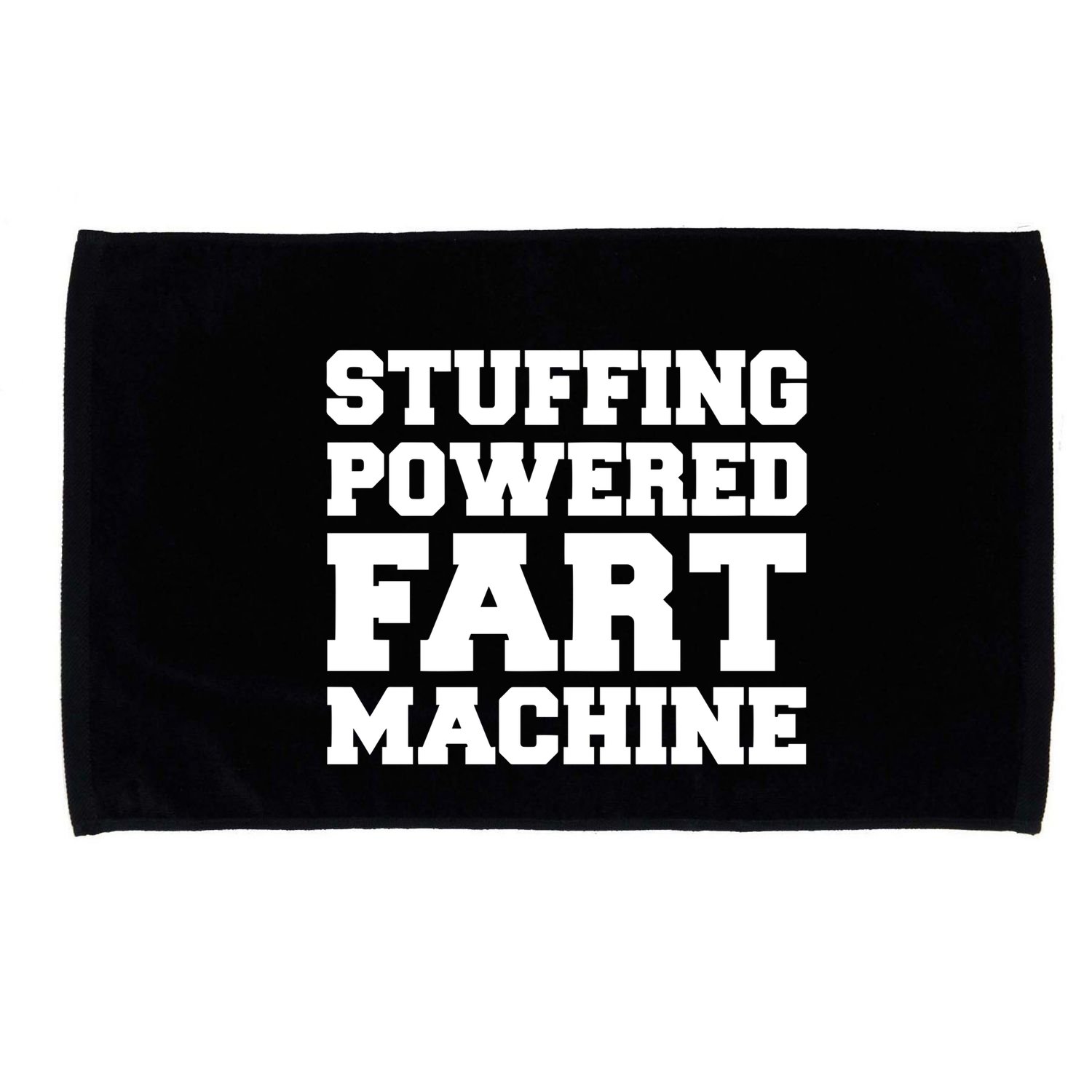 Fuckadvertisements Stuffing Powered Fart Machine Microfiber Hand Towel