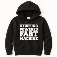 Fuckadvertisements Stuffing Powered Fart Machine Kids Hoodie