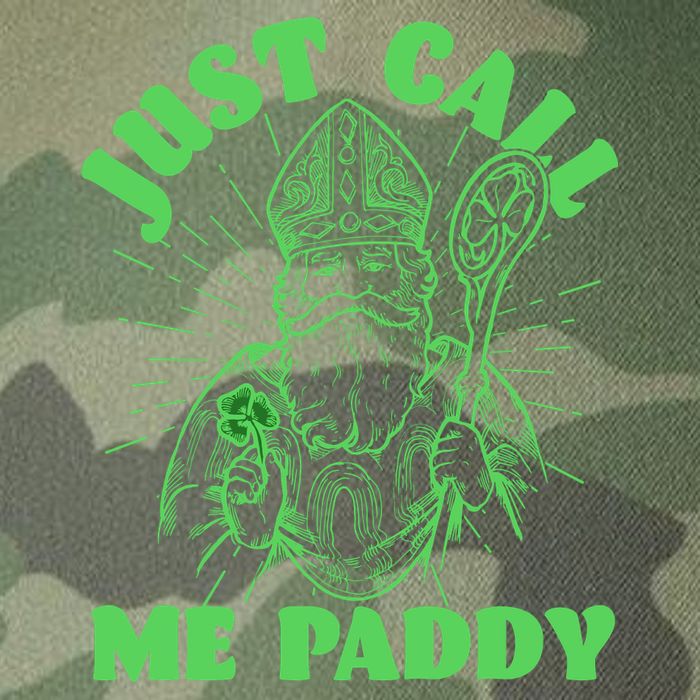 Funny Saint Patricks Day Just Call Me Paddy Legacy Tie Dye Trucker Hat