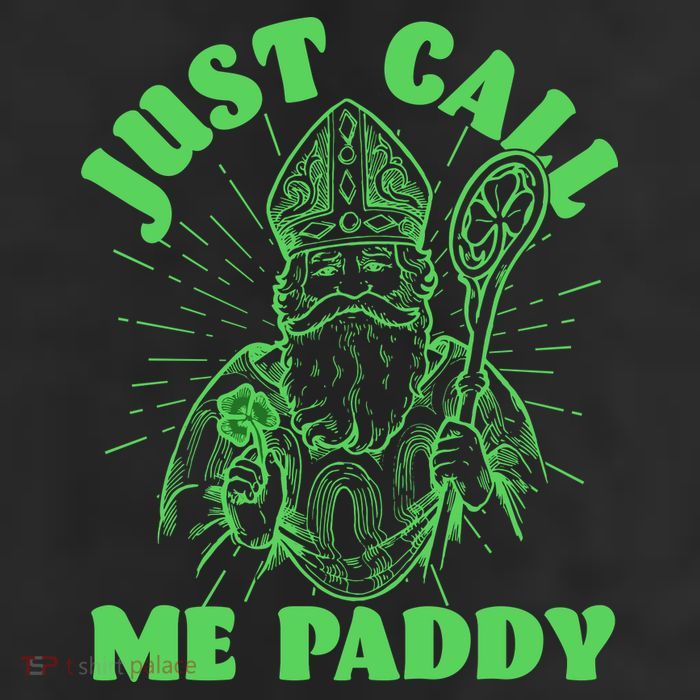 Funny Saint Patricks Day Just Call Me Paddy Adult Drive Performance Visor