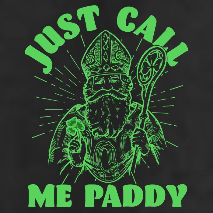 Funny Saint Patricks Day Just Call Me Paddy 25L Jumbo Tote