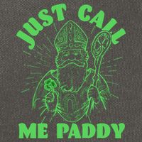 Funny Saint Patricks Day Just Call Me Paddy Cotton Canvas Backpack
