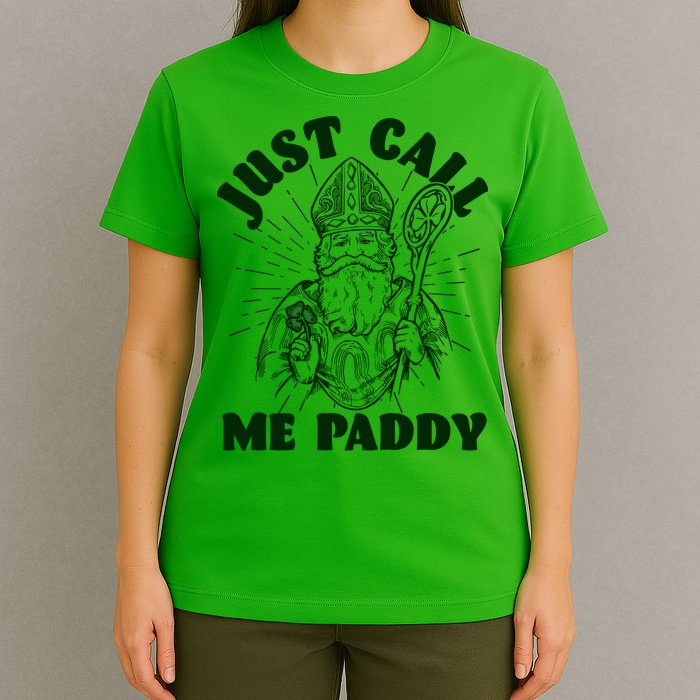 Funny Saint Patricks Day Just Call Me Paddy T-Shirt