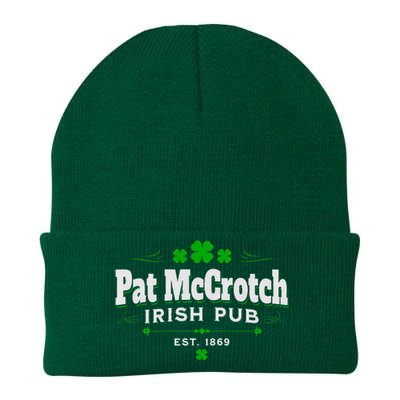 Funny St Patrick Was Italian St Patrick's Day Knit Cap Winter Beanie