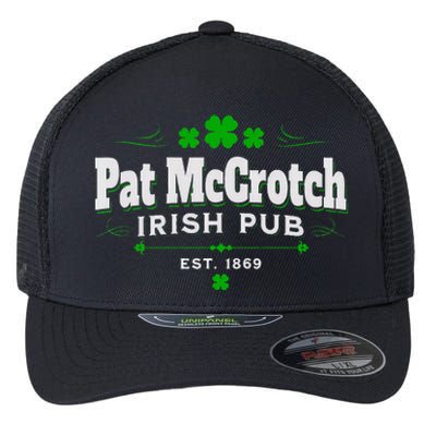 Funny St Patrick Was Italian St Patrick's Day Flexfit Unipanel Trucker Cap