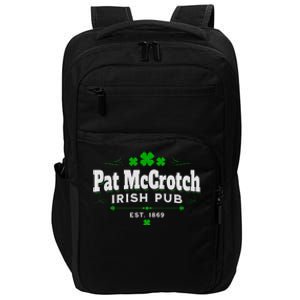 Funny St Patrick Was Italian St Patrick's Day Impact Tech Backpack