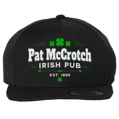 Funny St Patrick Was Italian St Patrick's Day Wool Snapback Cap