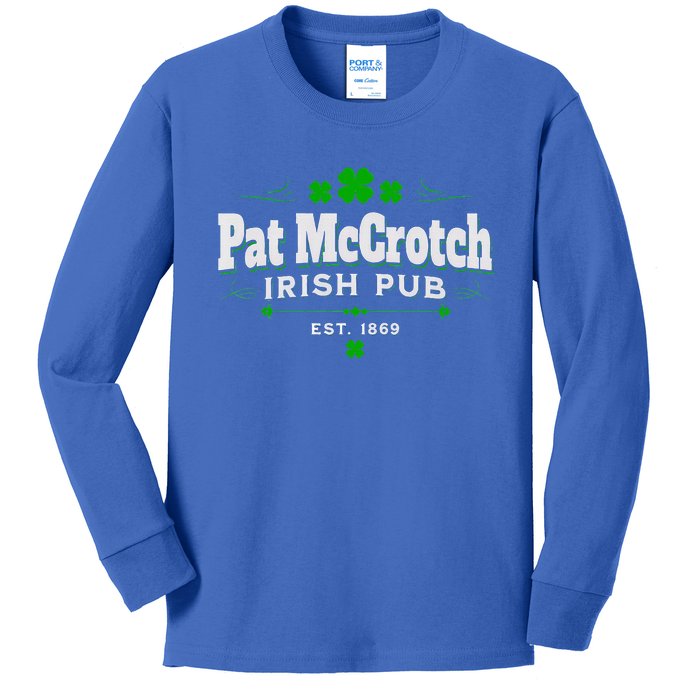 Funny St Patrick Was Italian St Patrick's Day Kids Long Sleeve Shirt