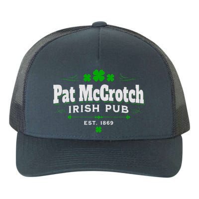 Funny St Patrick Was Italian St Patrick's Day Yupoong Adult 5-Panel Trucker Hat